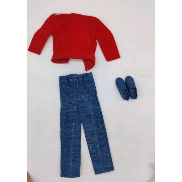 Vintage 1984 Ken Twice As Nice Reversible Fashions Michael Jackson #9116 Mattel - Picture 5 of 16